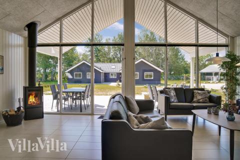 Soffhörnan i lyxstuga 503 i Lolland/Falster/Møn.