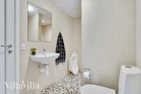 Ett av badrummen i lyxstuga nr 511