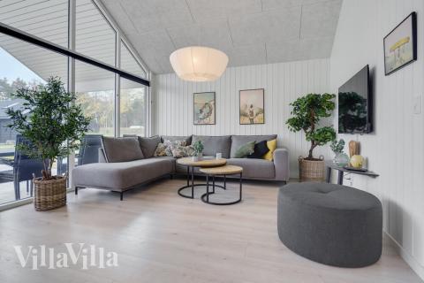 Soffhörnan i lyxstuga 509 i Lolland/Falster/Møn.