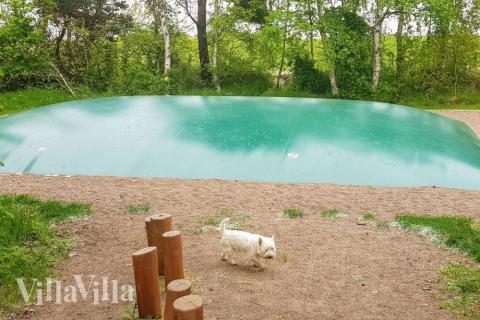 Området kring Lolland/Falster/Møn där lyxhus nr 515 ligger.