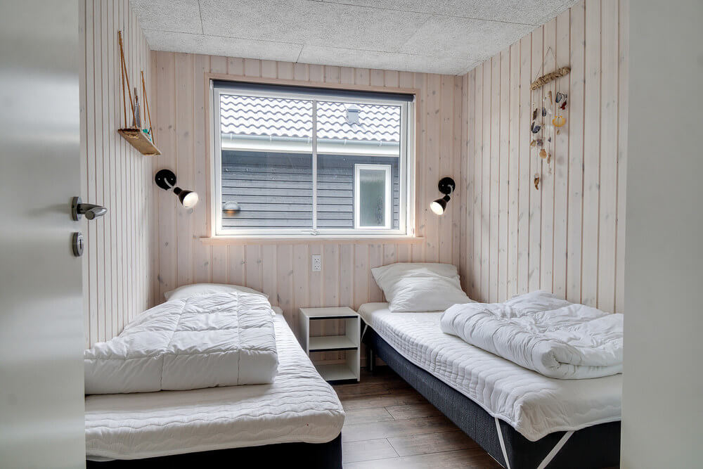 Det finns 18 sovplatser i lyxstuga nr 506