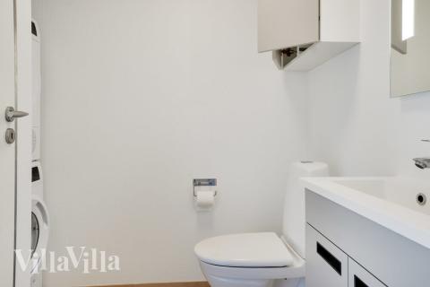 Ett av badrummen i lyxstuga nr 497