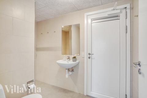 Ett av badrummen i lyxstuga nr 522