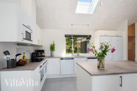 Köket i lyxstuga nr 498 är generöst inrett.