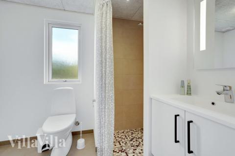 Ett av badrummen i lyxstuga nr 521