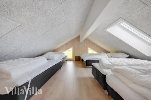 Det stora loftet i lyxstuga nr 499 för 24 personer