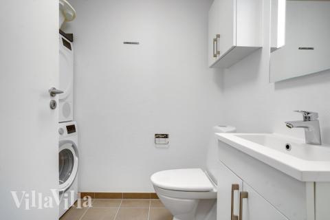 Ett av badrummen i lyxstuga nr 526