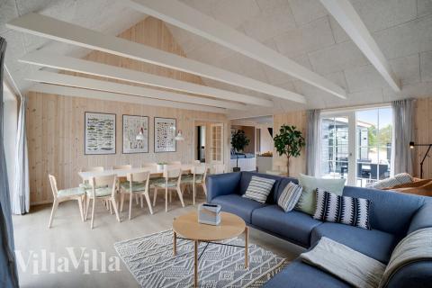 Lyxstuga nr 518 har ett fantastiskt vardagsrum.