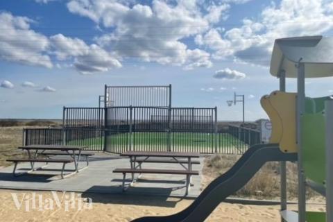 Stort utbud av utomhusaktiviteter vid lyxhus nr 528 i  Vestjylland.