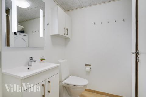 Ett av badrummen i lyxstuga nr 530