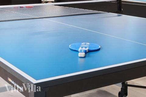 Tävla i sommarhusets aktivitetsrum när ni besöker lyxhus nr 533 i Vestjylland.