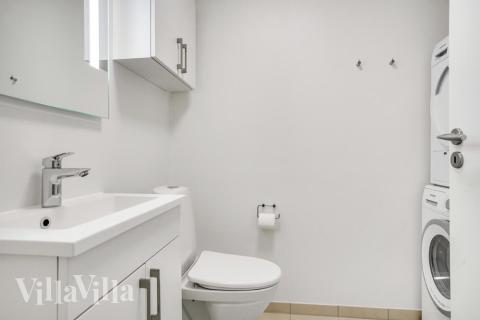 Ett av badrummen i lyxstuga nr 529