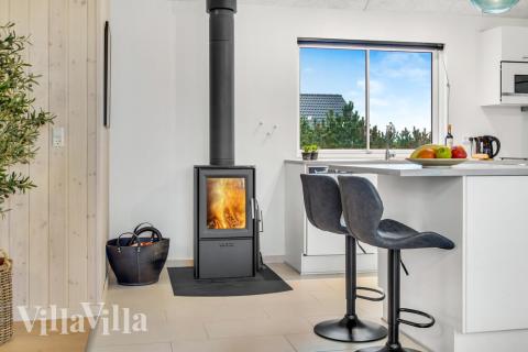 Köket i lyxstuga nr 529 är utrustat så att ni kan laga mat till 20 personer.