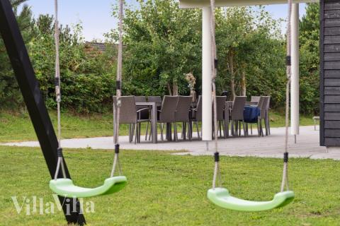 Stort utbud av utomhusaktiviteter vid lyxhus nr 525 i  Lolland/Falster/Møn.