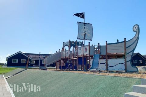 Stort utbud av utomhusaktiviteter vid lyxhus nr 524 i  Sydjylland.