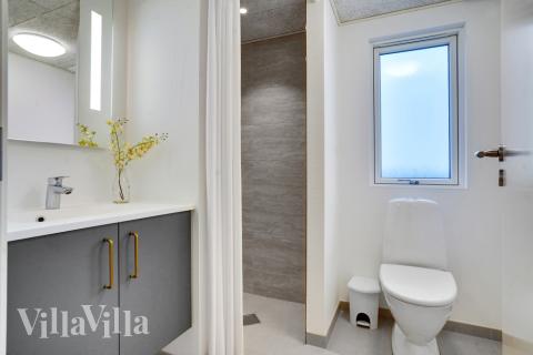 Ett av badrummen i lyxstuga nr 537