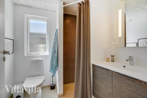 Ett av badrummen i lyxstuga nr 541