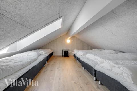 Det stora loftet i lyxstuga nr 542 för 26 personer