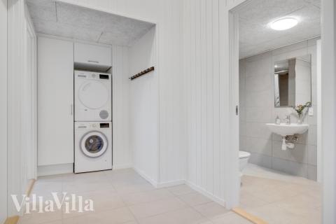 Ett av badrummen i lyxstuga nr 549