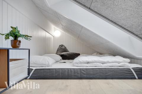 Det stora loftet i lyxstuga nr 549 för 14 personer