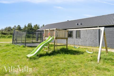 Stort utbud av utomhusaktiviteter vid lyxhus nr 540 i  Vestjylland.