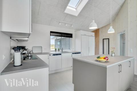 Köket i lyxstuga nr 547 är generöst inrett.