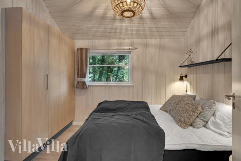 Det finns 22 sovplatser i lyxstuga nr 571