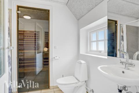 Ett av badrummen i lyxstuga nr 576