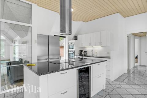 Köket i lyxstuga nr 576 är generöst inrett.