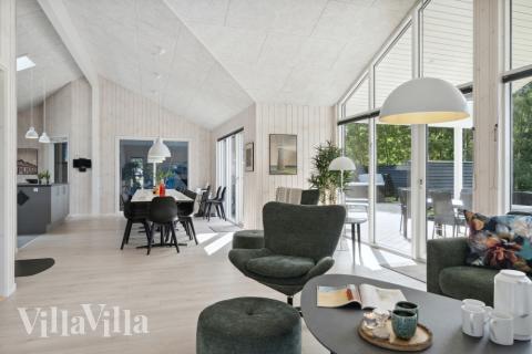 Lyxstuga nr 577 har ett fantastiskt vardagsrum.