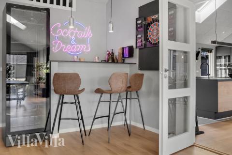 Sommarstuga 554 är utrustad med egen bar