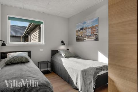 Det finns 26 sovplatser i lyxstuga nr 554