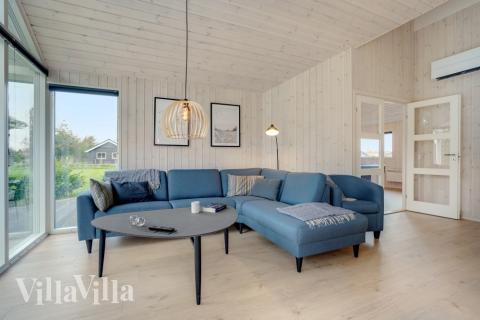 Soffhörnan i lyxstuga 578 i Lolland/Falster/Møn.