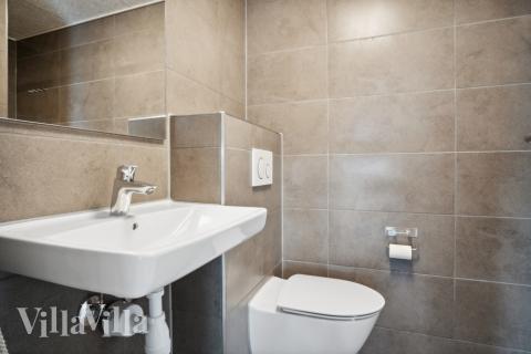 Ett av badrummen i lyxstuga nr 579