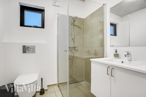 Ett av badrummen i lyxstuga nr 581