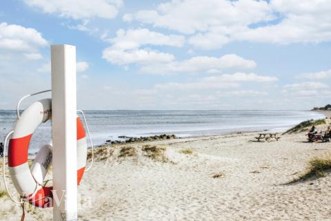 Området kring Østjylland där lyxhus nr 581 ligger.