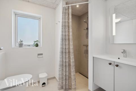 Ett av badrummen i lyxstuga nr 601