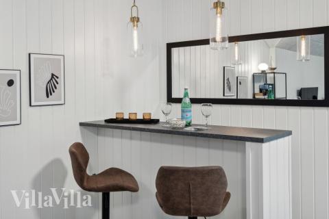 Sommarstuga 593 är utrustad med egen bar