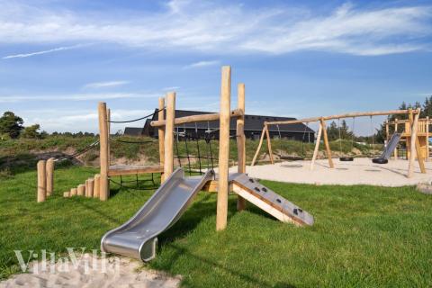 Stort utbud av utomhusaktiviteter vid lyxhus nr 594 i  Sydjylland.