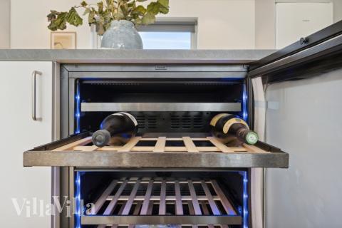 Köket i lyxstuga nr 597 är generöst inrett.