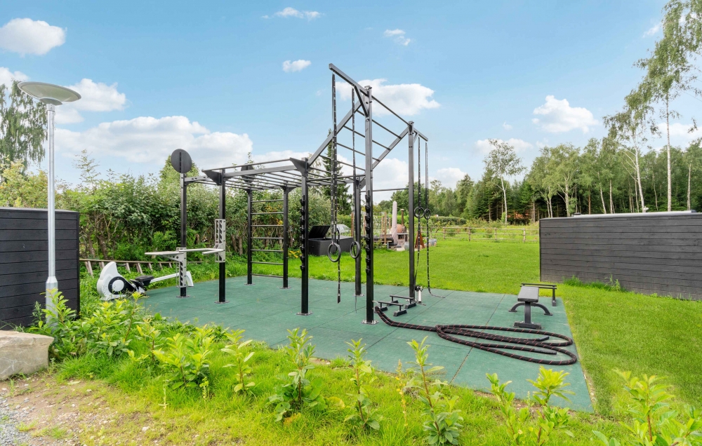 Stort utbud av utomhusaktiviteter vid lyxhus nr 582 i  Nordsjälland.
