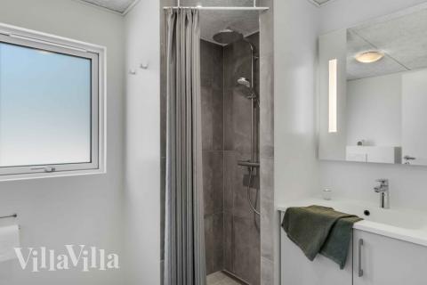 Ett av badrummen i lyxstuga nr 582