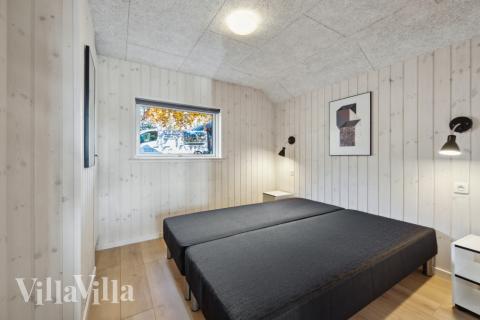 Ett av de 5 utmärkta sovrummen i lyxstuga nr 753 i Tyskland.