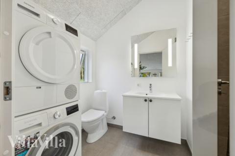 Ett av badrummen i lyxstuga nr 754