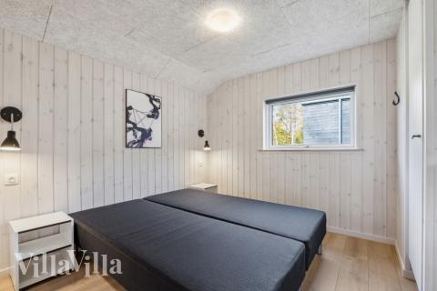 Ett av de 5 utmärkta sovrummen i lyxstuga nr 754 i Tyskland.