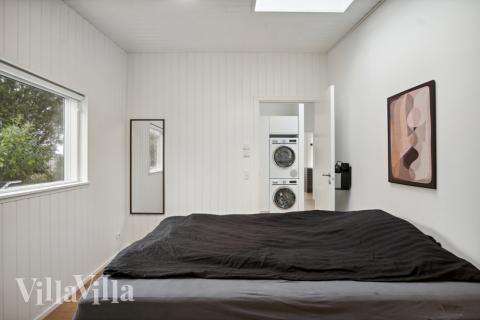 Sovrum i lyxstuga nr 606 i Østjylland