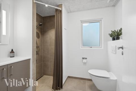 Ett av badrummen i lyxstuga nr 608