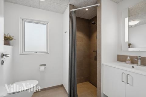 Ett av badrummen i lyxstuga nr 614