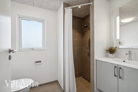 Ett av badrummen i lyxstuga nr 617