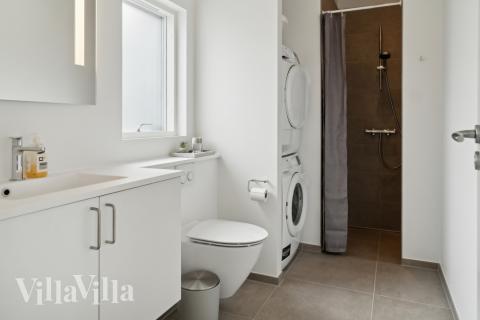 Ett av badrummen i lyxstuga nr 620